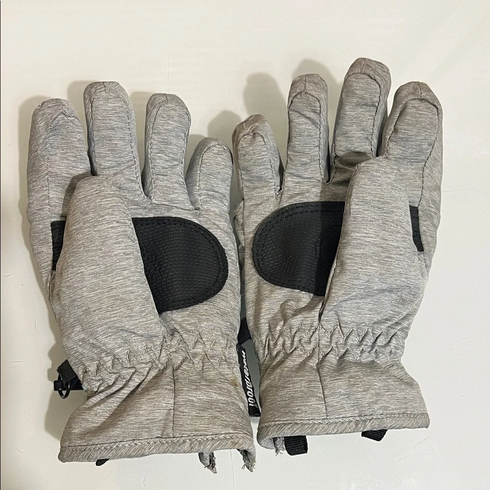 Cozy Gray Kids Mittens by